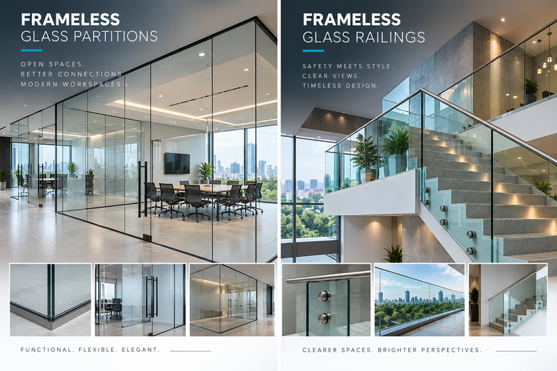 Glass Partitions and Railings