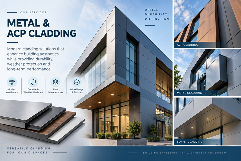 Metal and ACP Cladding